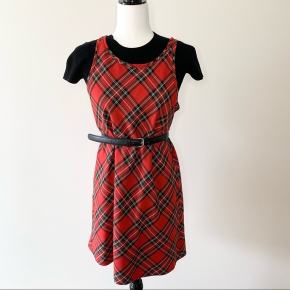 GAP Dresses & Skirts - Vintage GAP Plaid Pinafore Dress